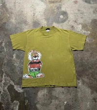 Vintage GAT Gypsies & Thieves Shirt Rare 90s Graffiti Art Streetwear Original