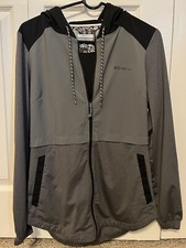 Columbia Women's Black Gray Full Zip Light Jacket - Size M