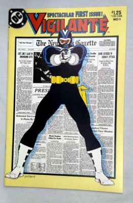Vigilante #1~DC 1983~KEY 1st. Issue~Origin Adrain Chase~NM
