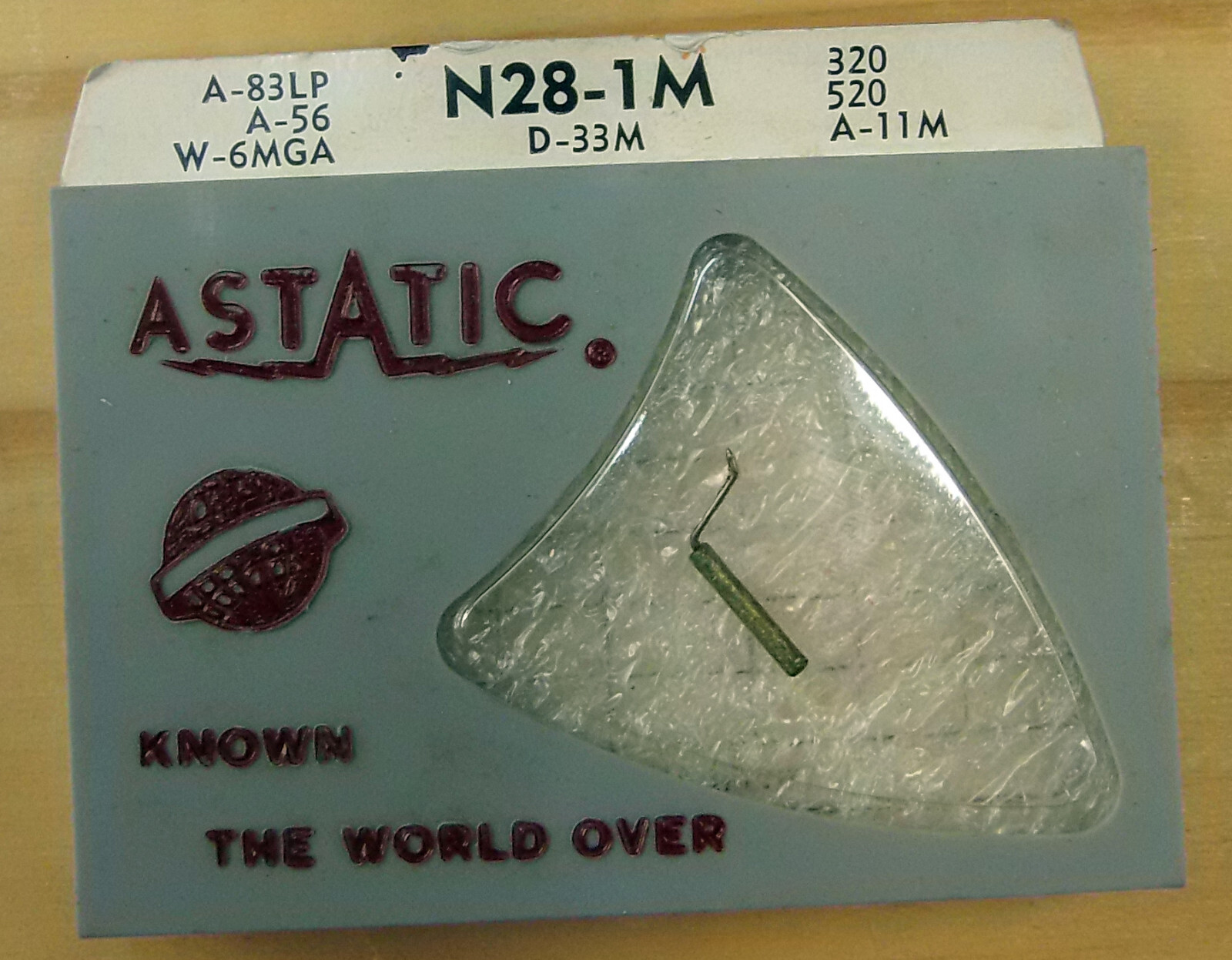 N28-1M PHONOGRAPH NEEDLE for ASTATIC D N28 N-28 D33 LT-3 LT-4  LT-33 SERIES 60-2