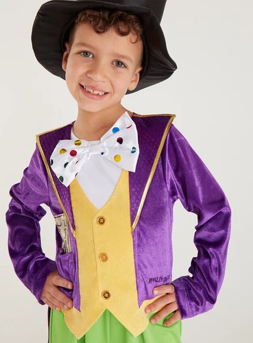argos willy wonka costume