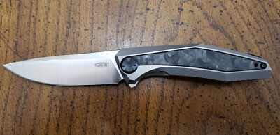 Zero Tolerance ZT Sinkevich 0470 Ti/Marble Carbon Fiber 3.4'' CV20 Blade