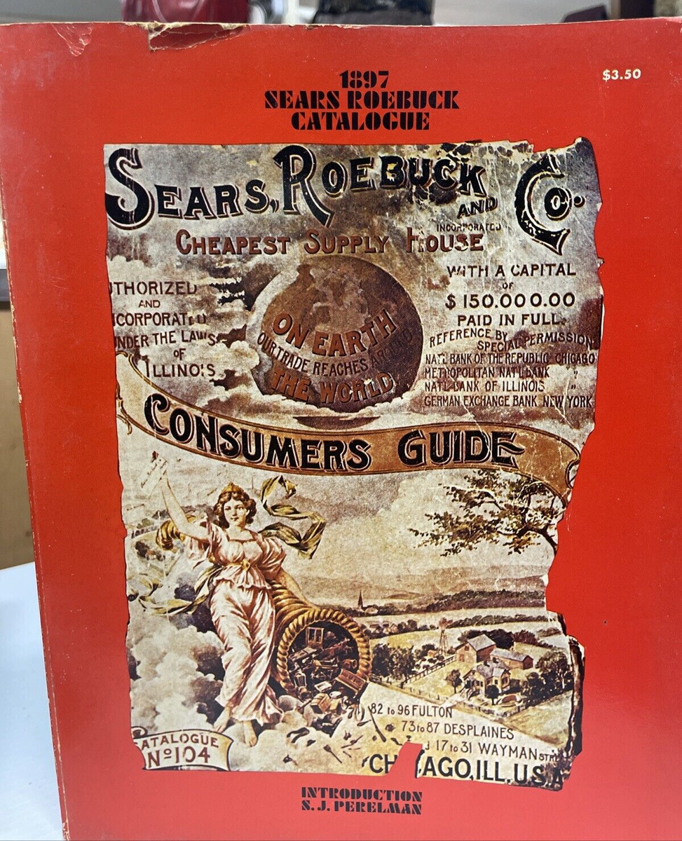 VINTAGE Sears Roebuck Catalogue 1897 Chelsea House 1976 Reprint 11
