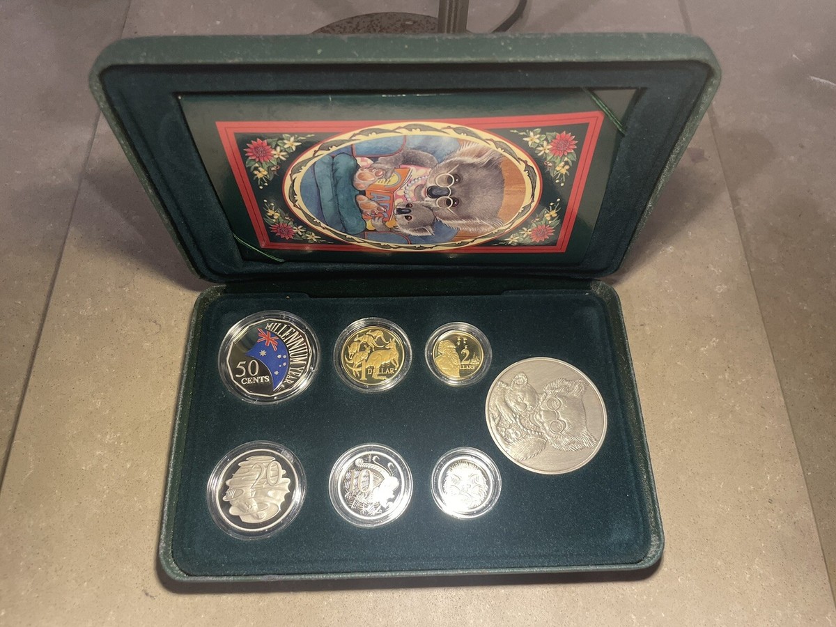 RARE 2000 MILLENNIUM BABY PROOF 6 COIN SET AUSTRALIAN MINT | eBay