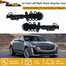 2x Front Left Right Shock Absorber Assy For 2014-19 Cadillac CTS RWD 2.0L 3.6L