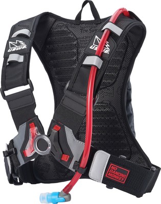 USWE Raw 3 Hydration Pack PNP Tube 2.0L Carbon Black V-2033401