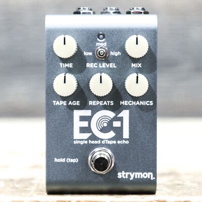 Strymon EC-1 Single Head dTape Echo Class A JFET Stereo Input Delay Effect Pedal