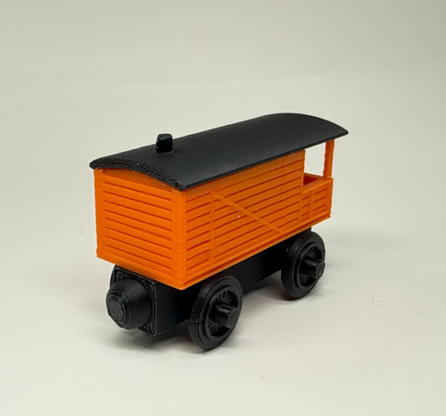 Ferrocarril de madera Breakvan, tren de caboose hecho a medida Thomas Friends Brio - Elige - Imagen 36 de 61