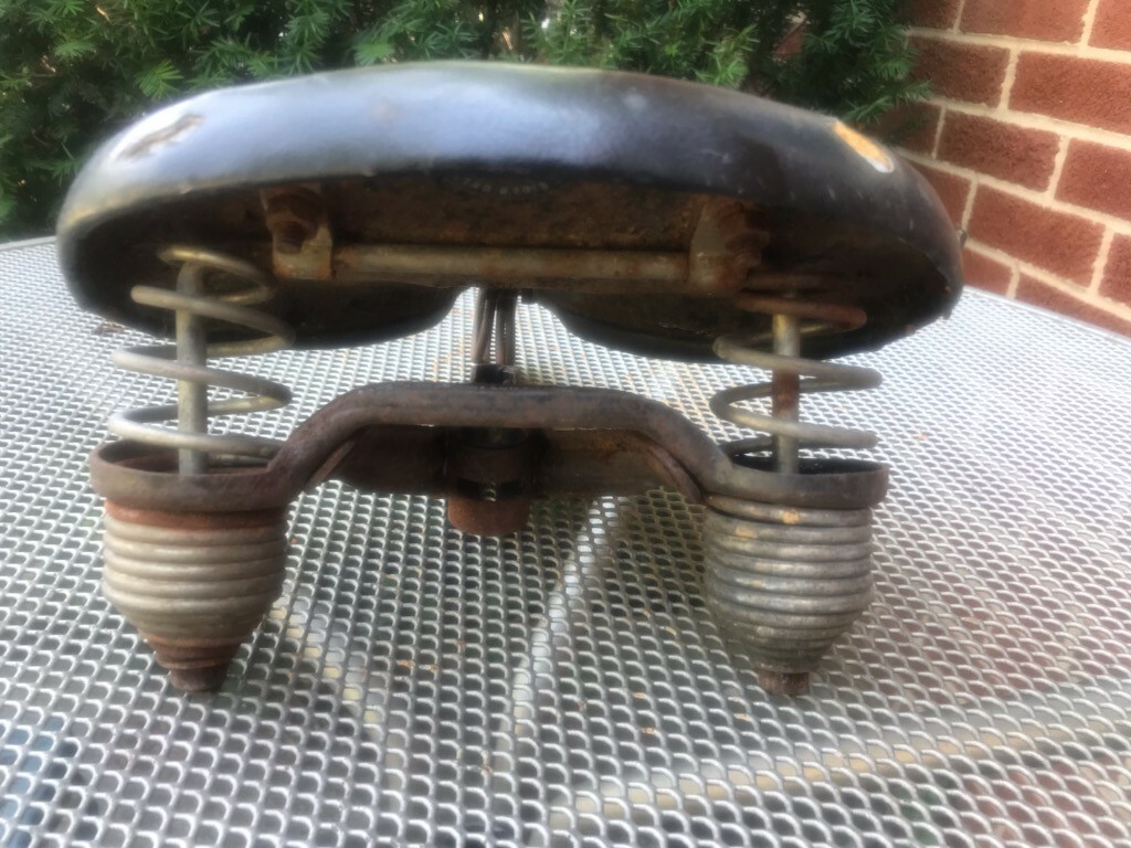 Vintage bicycle seat eBay