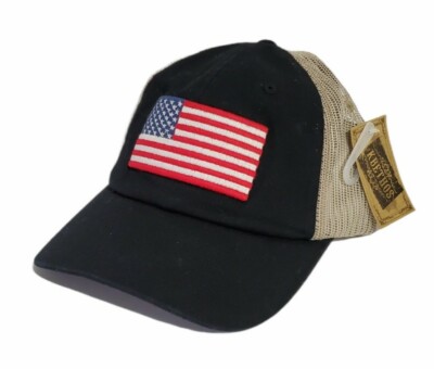 Kbethos Cap New with Tag American Flag Patriot USA Theme Mesh Back Cap