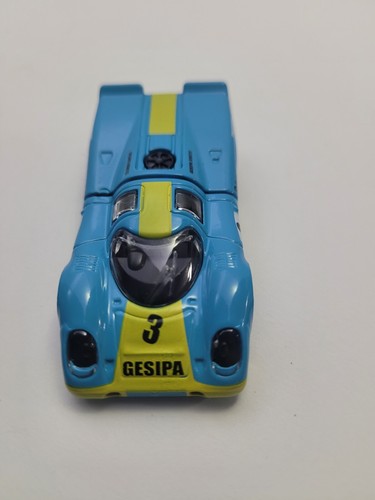 Majorette PORSCHE 917 KH Blue w/Yellow Stripe Loose Open No Box - Picture 3 of 6