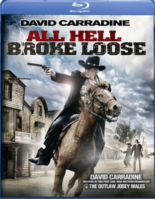All Hell Broke Loose (BLU-RAY, 2008, David Carradine) FREE SAME-DAY SHIP!