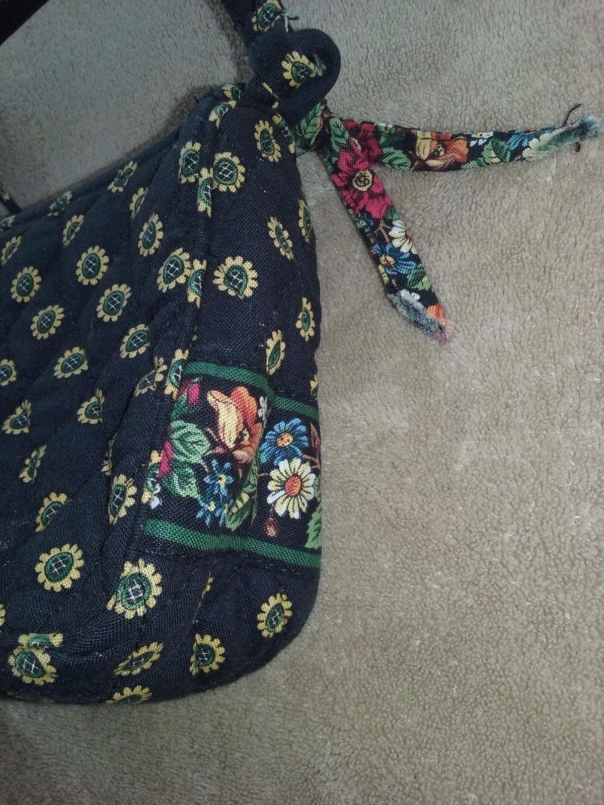 Vera Bradley Navy Blue Cross Body Shoulder Bag eBay