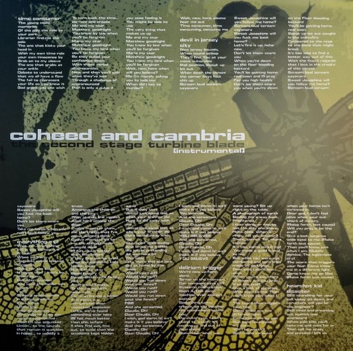 Coheed and Cambria Second Stage Turbine Blade LP Purple/Yellow Split Vinyl - Picture 5 of 6