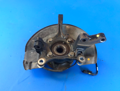 08-15 MITSUBISHI LANCER MR GSR EVO X FRONT LEFT SPINDLE KNUCKLE