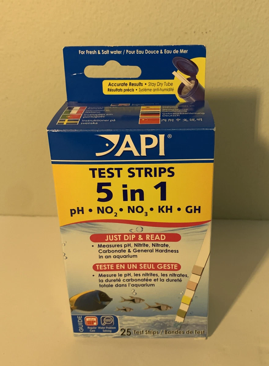 Kit de test de dureté d'eau douce API GH & KH Kit de test GH, test