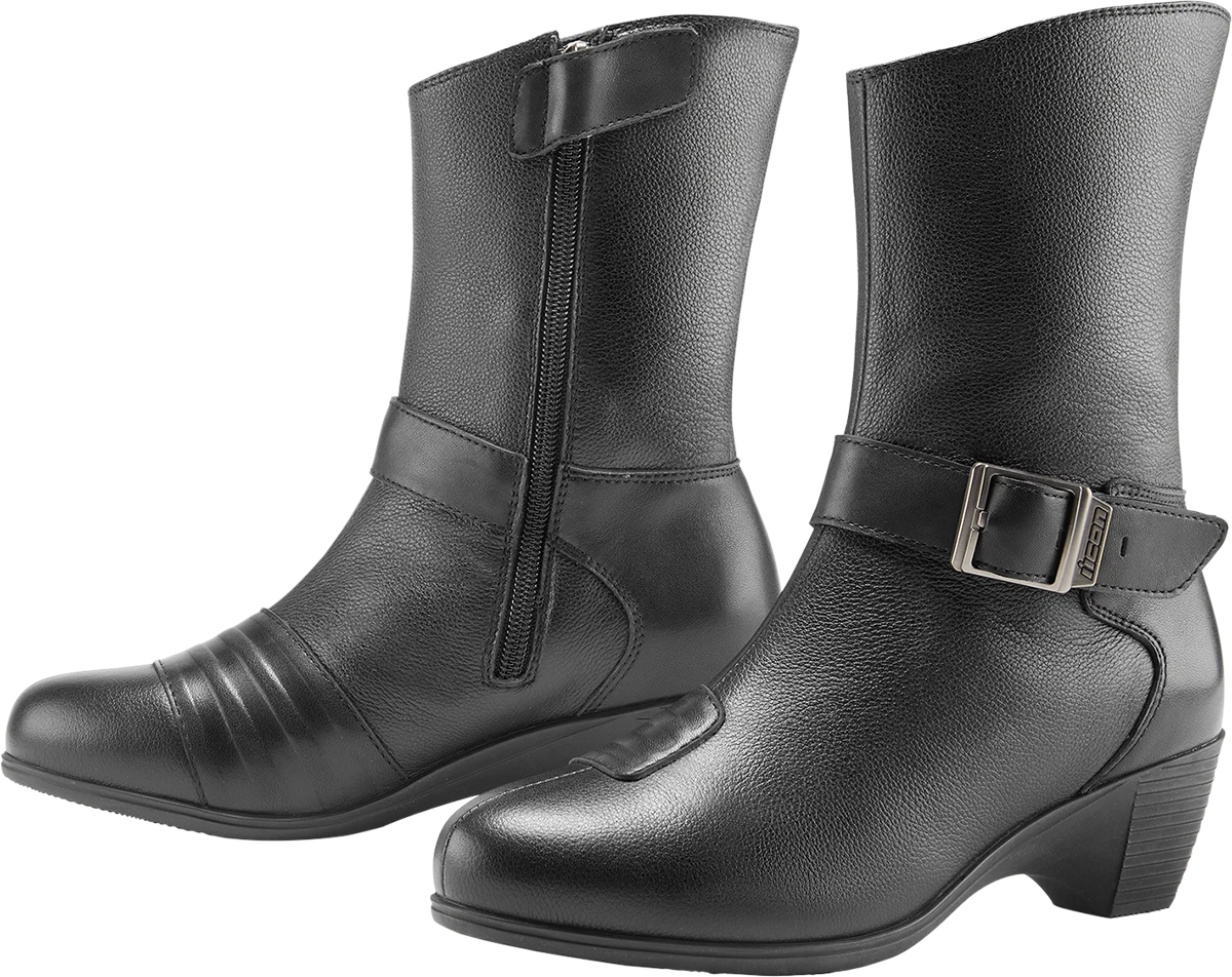 Icon Women Black Motorcycle & Powersports Boots for sale | eBay