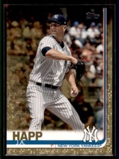 2019 Topps GOLD JA Happ New York Yankees #481 185/2019
