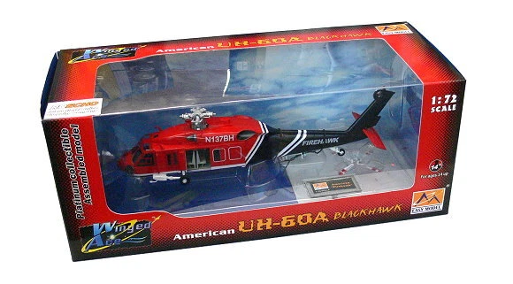 EASY MODEL Helicopter Model 1 72 American UH 60A Blackhawk Finished 37019 E7019