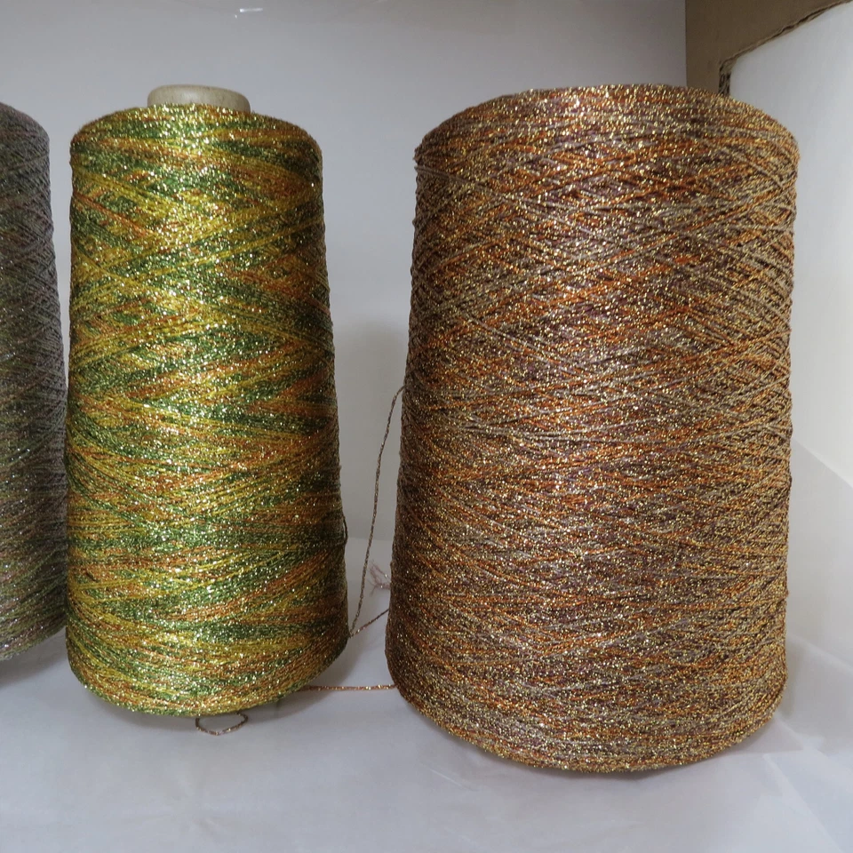 Kreinik Metallic Ombre Thread 8 Ply Lot 6 Bulk Theads Special Limited Time - Image 3 of 4