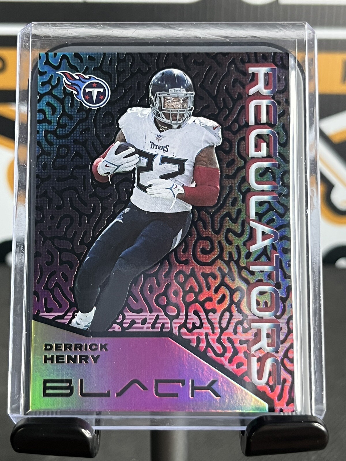 Derrick Henry 2021 Panini Black Regulators SP Case Hit No.REG-2