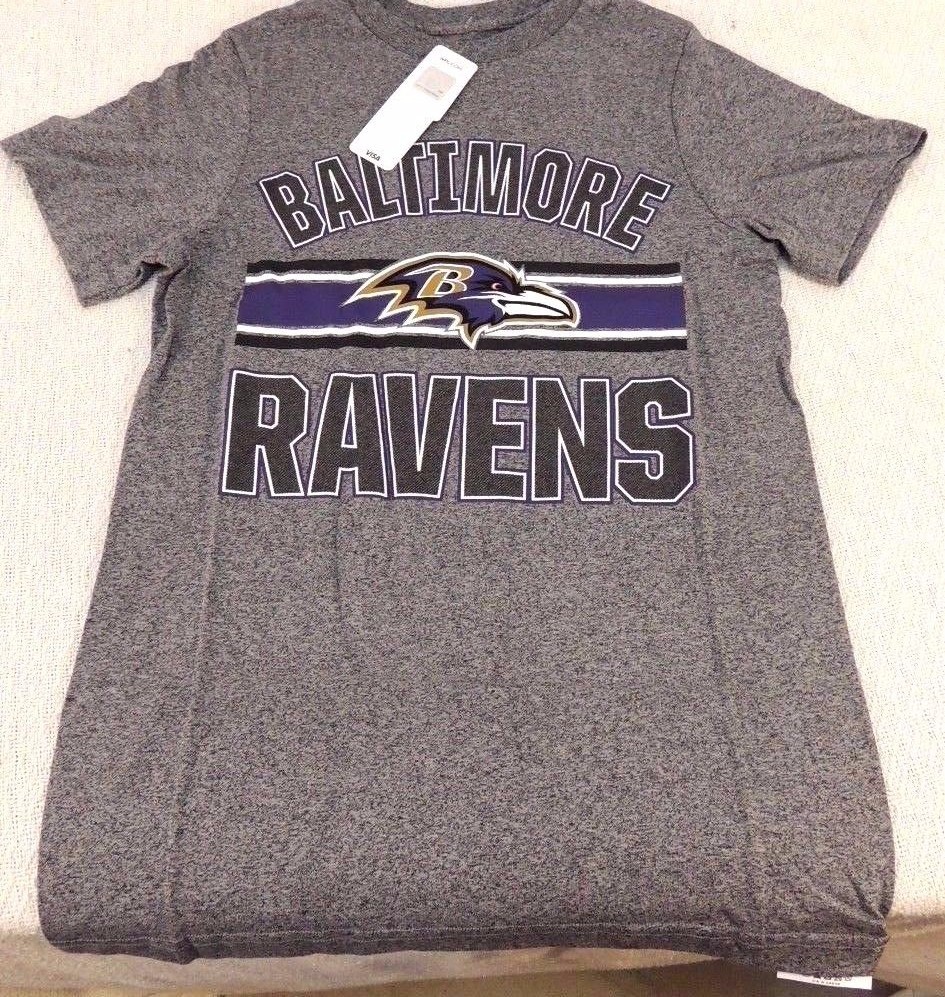 2026 NFL BALTIMORE RAVENS MENS SMALL Jersey Shirt T-Shirt New W