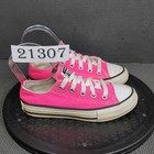 Converse Chuck Taylor Shoes Toddler Sz 12 Pink White Canvas Sneakers
