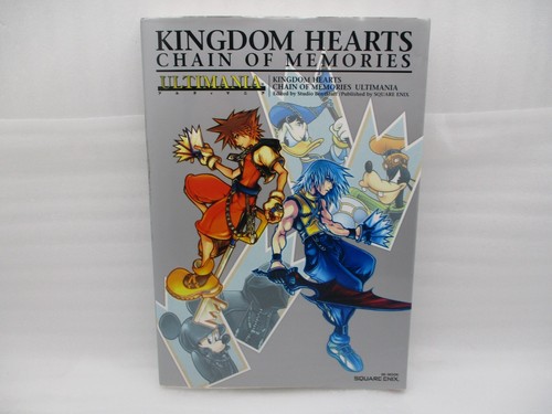 GBA Kingdom Hearts Chain of Memories w/Box & Guide Book Japan KH - Picture 12 of 15