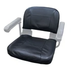 Black Seat Cover Set for Pride Revo, Sonic, & Go-Go LR/Plus HD Mobility Scooters