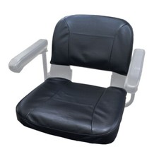 Black Seat Cover Set for Pride Revo, Sonic,  Go-Go LR/Plus HD Mobility Scooters