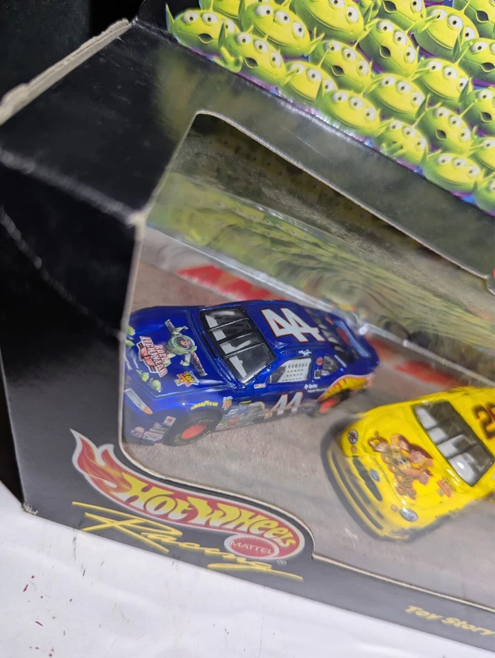 NIB! 2000 HOT WHEELS NASCAR RACING TOY STORY 2 DISNEY PIXAR TARGET SET OF 3 CARS - Image 4 of 4
