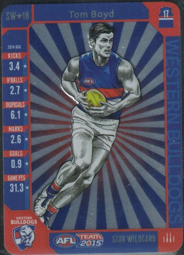 2015 AFL TEAMCOACH VARIOUS INSERTS; Individual Card Sale. - Picture 1 of 12