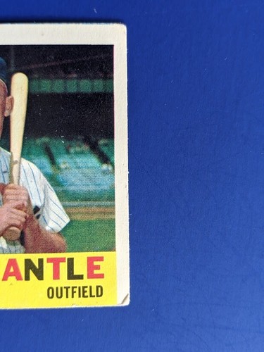 Topps Mickey Mantle Lot (2 cards) - 1959 #10 / 1960 #350 HOF New York Yankees - Picture 7 of 14