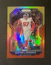 2020 Panini Prizm 164 Dexter Lawrence Base ASIA T-Mall Red & Yellow Prizm #43/49