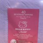 Sanrio Hello Kitty Purple Spring Set of 40 Beverage Napkins New Package — photo 9