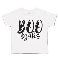 Halloween Toddler T-Shirt Boo Yah Cotton Bats Boy  Girl Clothes Baby Funny Tee