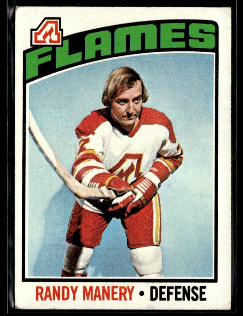 1976-77 Topps #24 Randy Manery Atlanta Flames