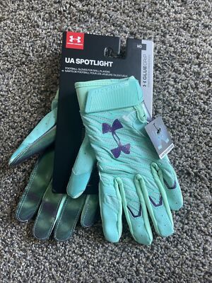 Under Armour Football Mens Spotlight GlueGrip Gloves Limited