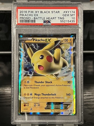 Pikachu EX Promo- XY 2016 - PSA Gem Mint 10 | eBay