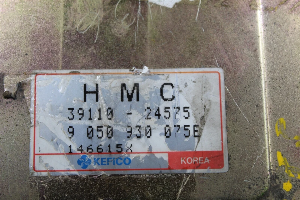 3911024575 Hyundai Excel 1994 Unidad de control del motor Módulo ECU 291 5A3 B5 Foto 3 de 4