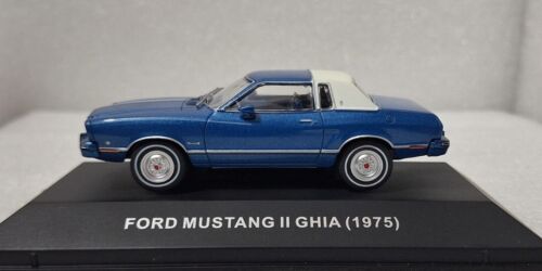 Ford Mustang II Ghia 1975 Blue 1:43 IXO Altaya no Neo SUPER RARE!! - Picture 13 of 16