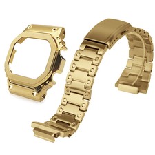 Case Cover Watch Band Strap Bezel For Casio G-SHOCK DW5600 GWM5610 Mod Kit Metal