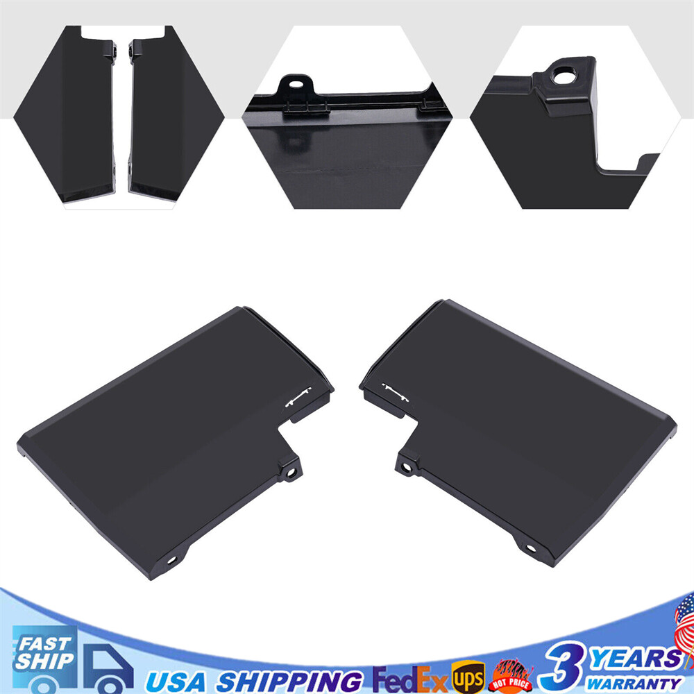 Black Rear Bumper Left&Right Caps Cover 52181-0C050 For 2022-2023