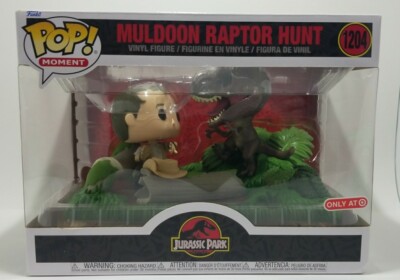 【FUNKO POP!】JURASSIK PARK #1204ジュラシックパーク Funko Pop! Moment Jurassic Park Muldoon Raptor Hunt #1204