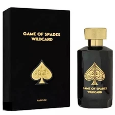 GAME OF SPADES WILDCARD PARFUM 100ml/3.4oz SEALED JO MILANO PARIS **LAFAYETTE**