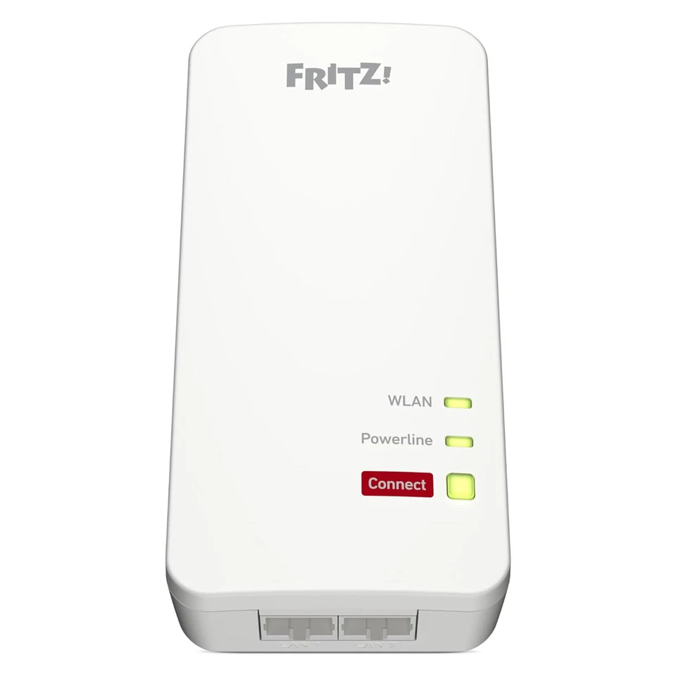 AVM FRITZ!Powerline 1240 AX Single Powerline Adapter 1200 Mbit/s LAN WLAN Wifi 6 - Bild 2 von 4