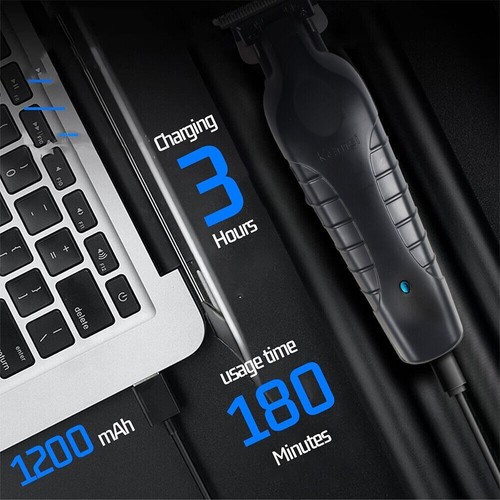 KEMEI 2299 Professional Hair / Beard Trimmer for Men 0mm Gapped Carving Clippers - Bild 8 von 20