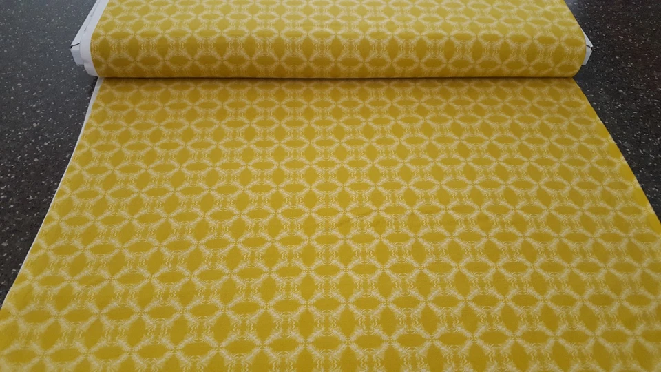 18" Boho Babe Nel Whatmore FreeSpirit Feathery Leaf Lattice Gold - Image 3 of 3