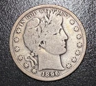 1896-S 50C Barber Half Dollar Rare Key Date San Francisco Mint