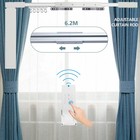 6.2m Motorized Curtain Track Rail Wifi Remote Control 20.3ft Curtain Driver